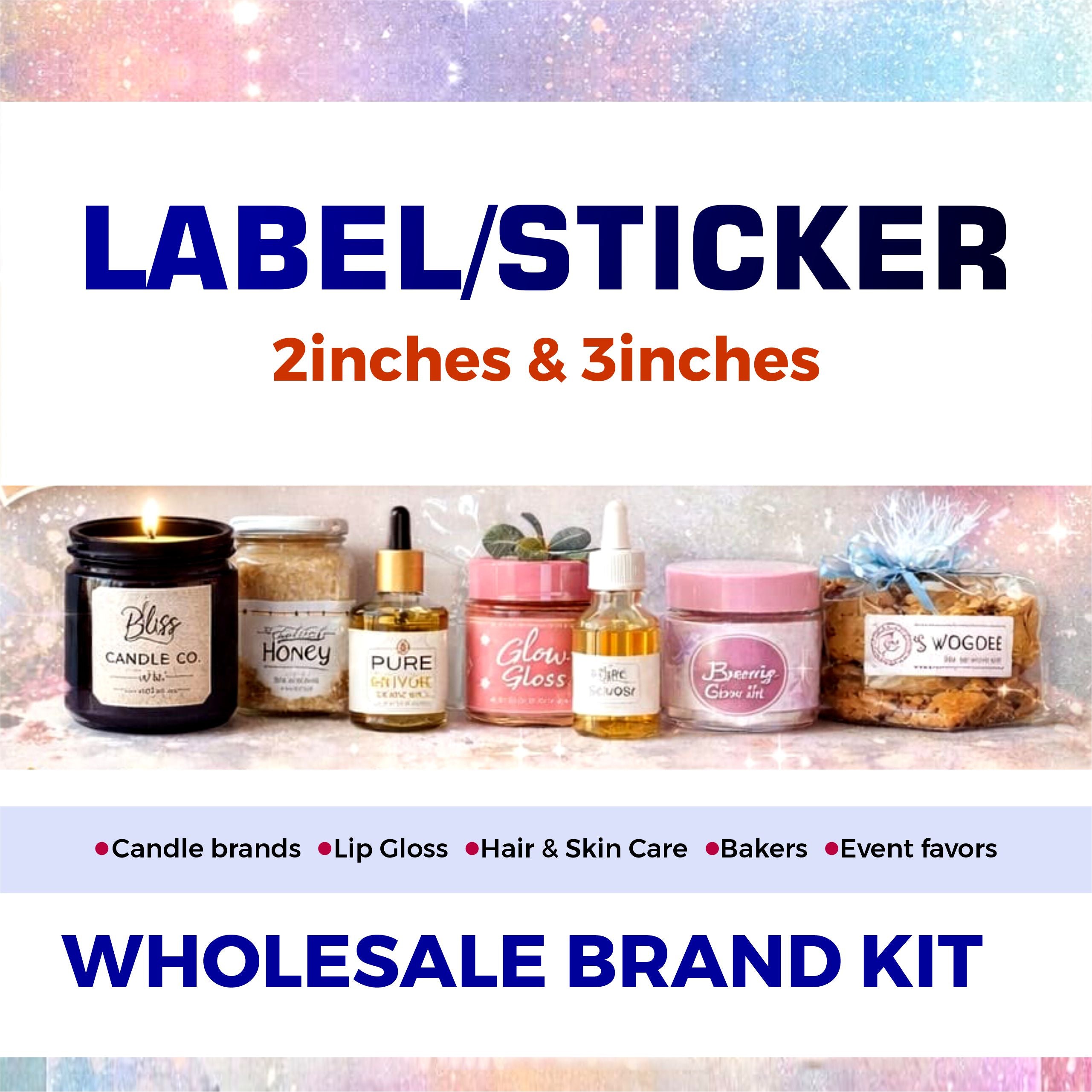 Wholesale Custom Labels – 1,000 Pack
