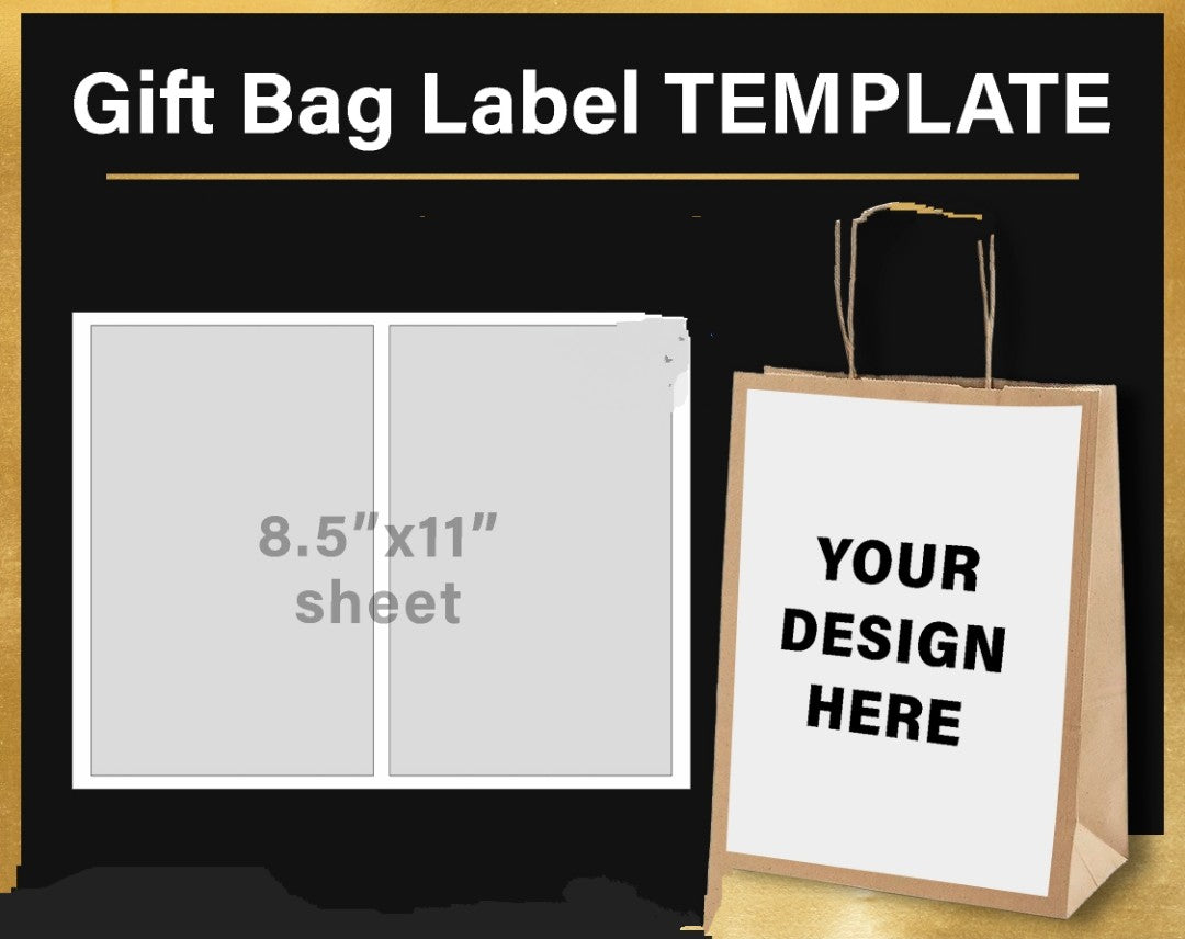 Custom Gift Bag Label