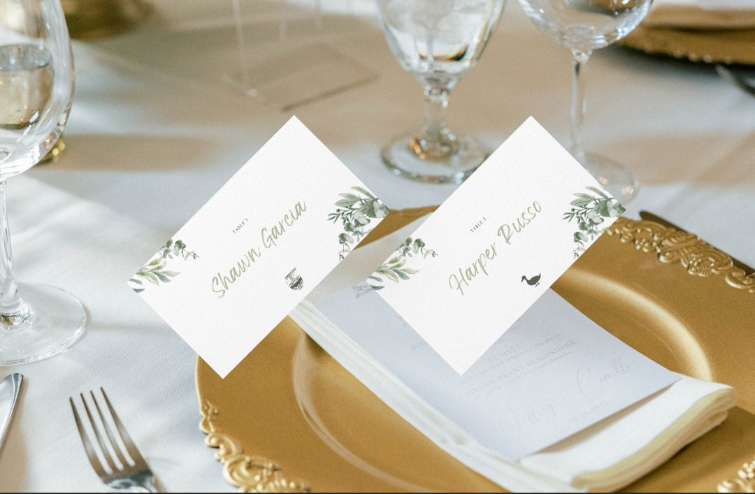 Customized Place Card