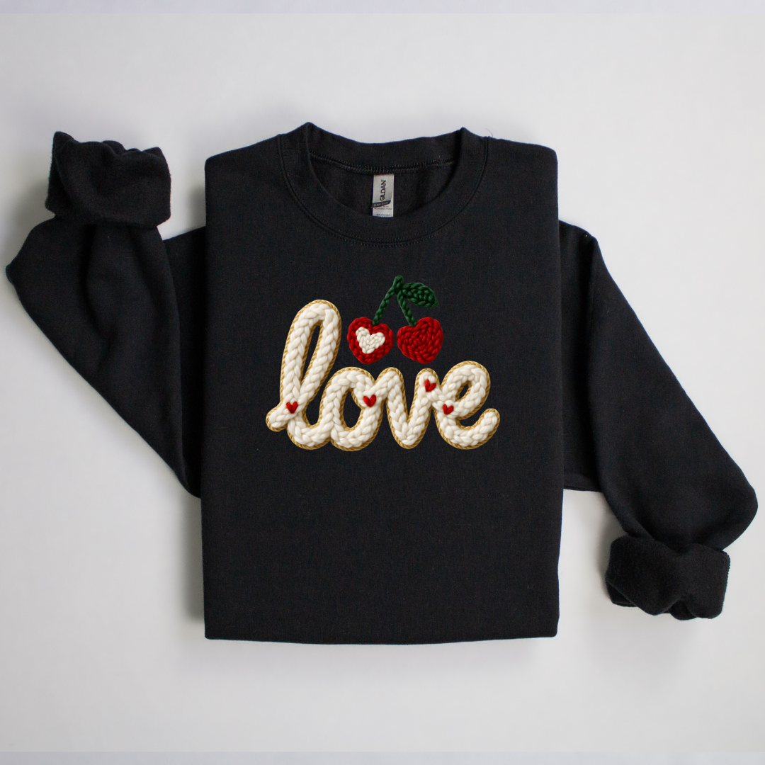 Valentine Day Crew Neck Sweater