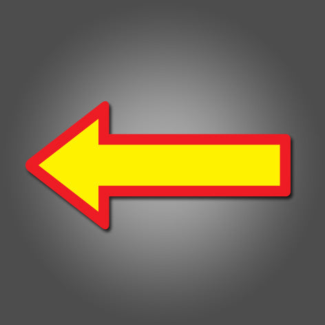 Floor Sign Arrows