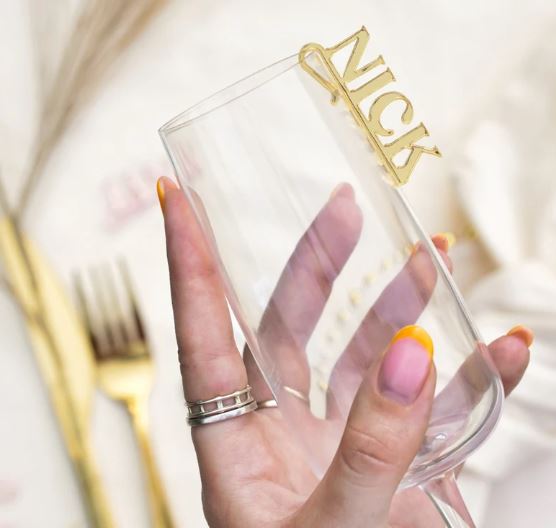 Acrylic Drink Tag