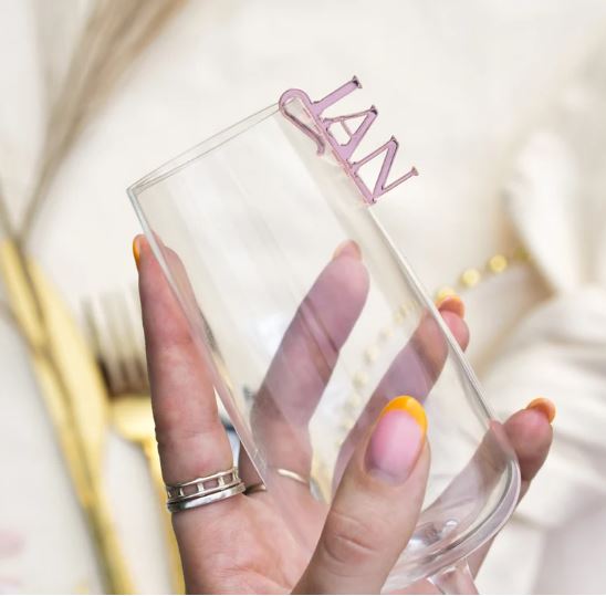 Acrylic Drink Tag