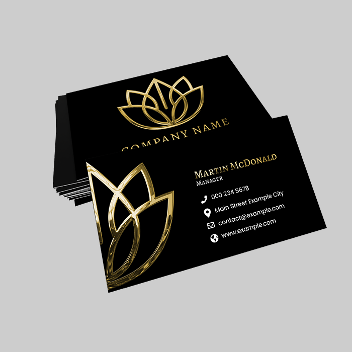 Business Cards Lamination + SPOT UV