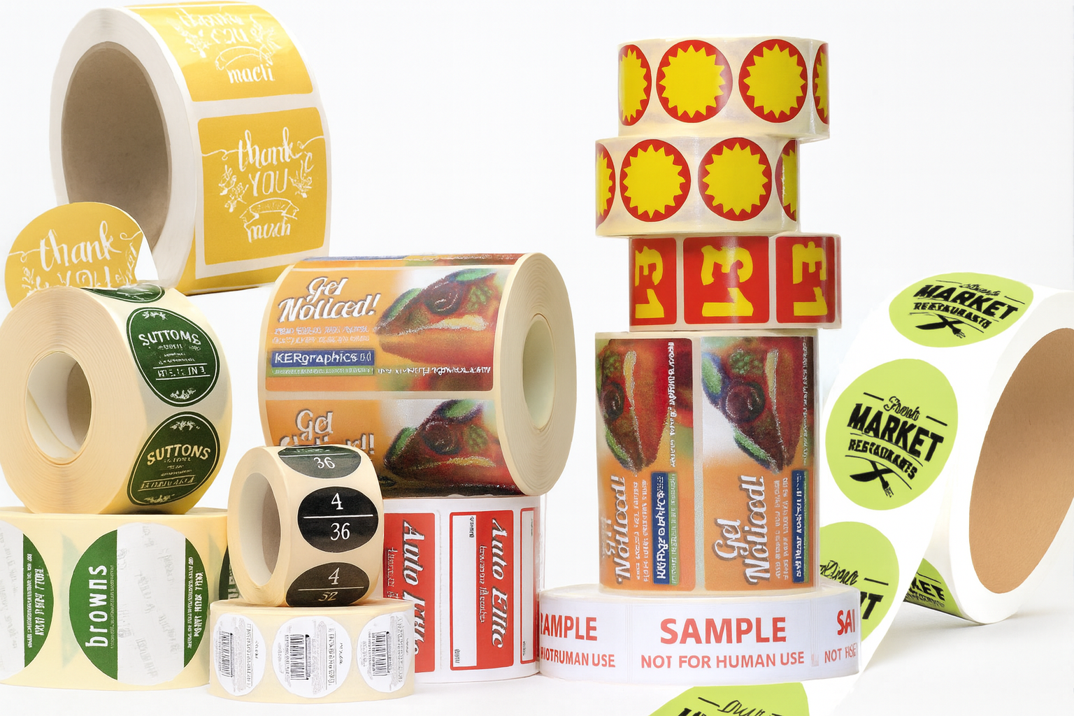 Sticker/Labels Rolls