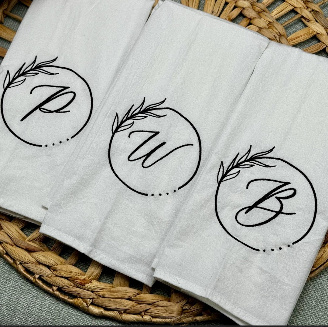 Embroidered Towel Set