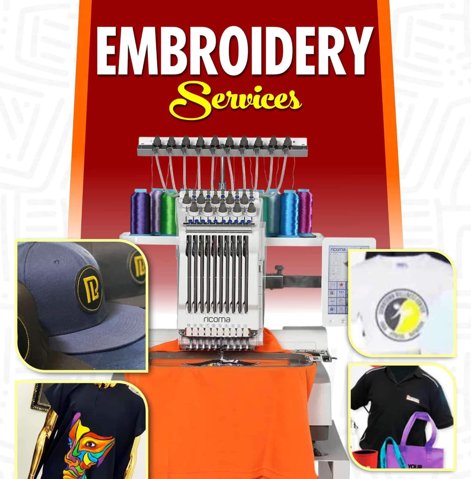 Embroidery Services