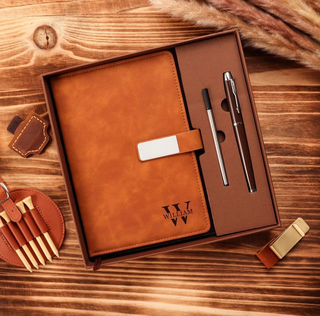 Personalized Leather Journal