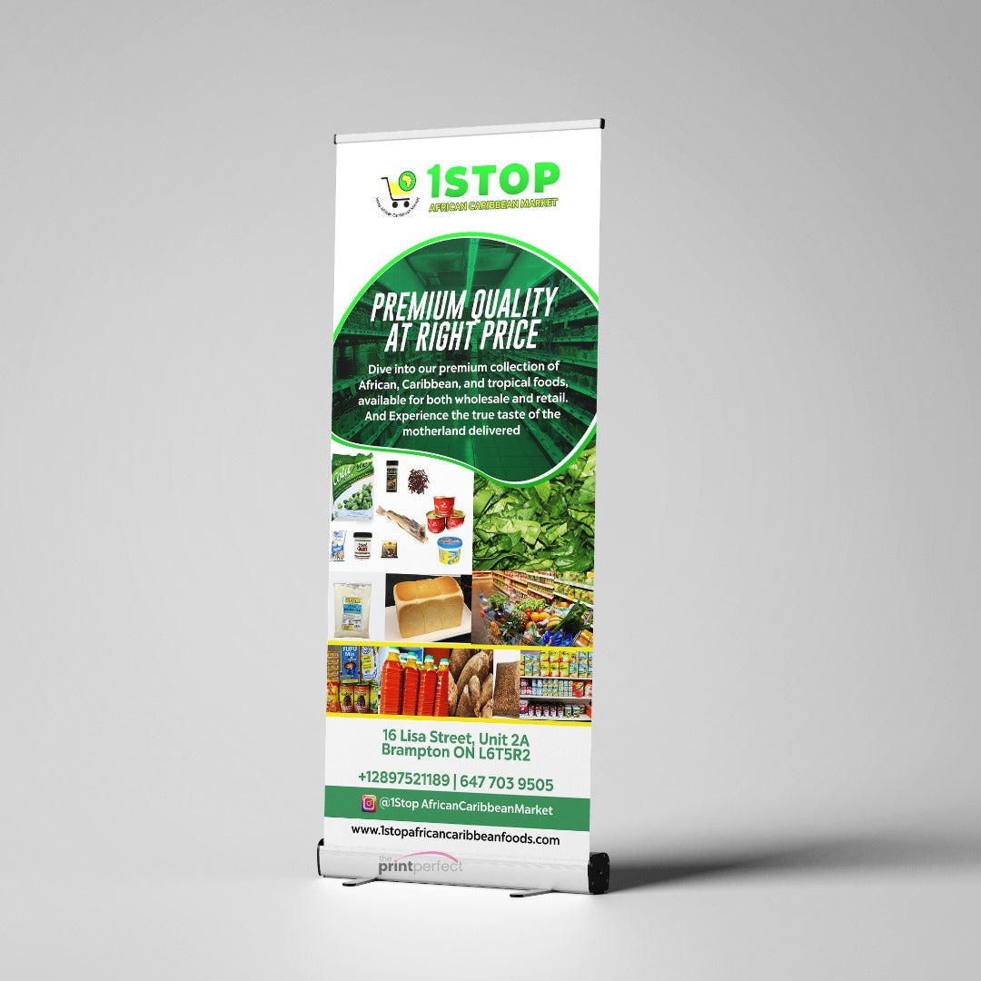 Retractable Banner Stands (Free-Standing Signs)