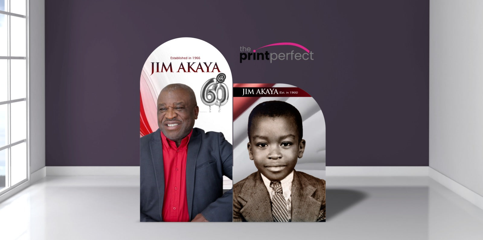 Picture Foam Backdrop with Print