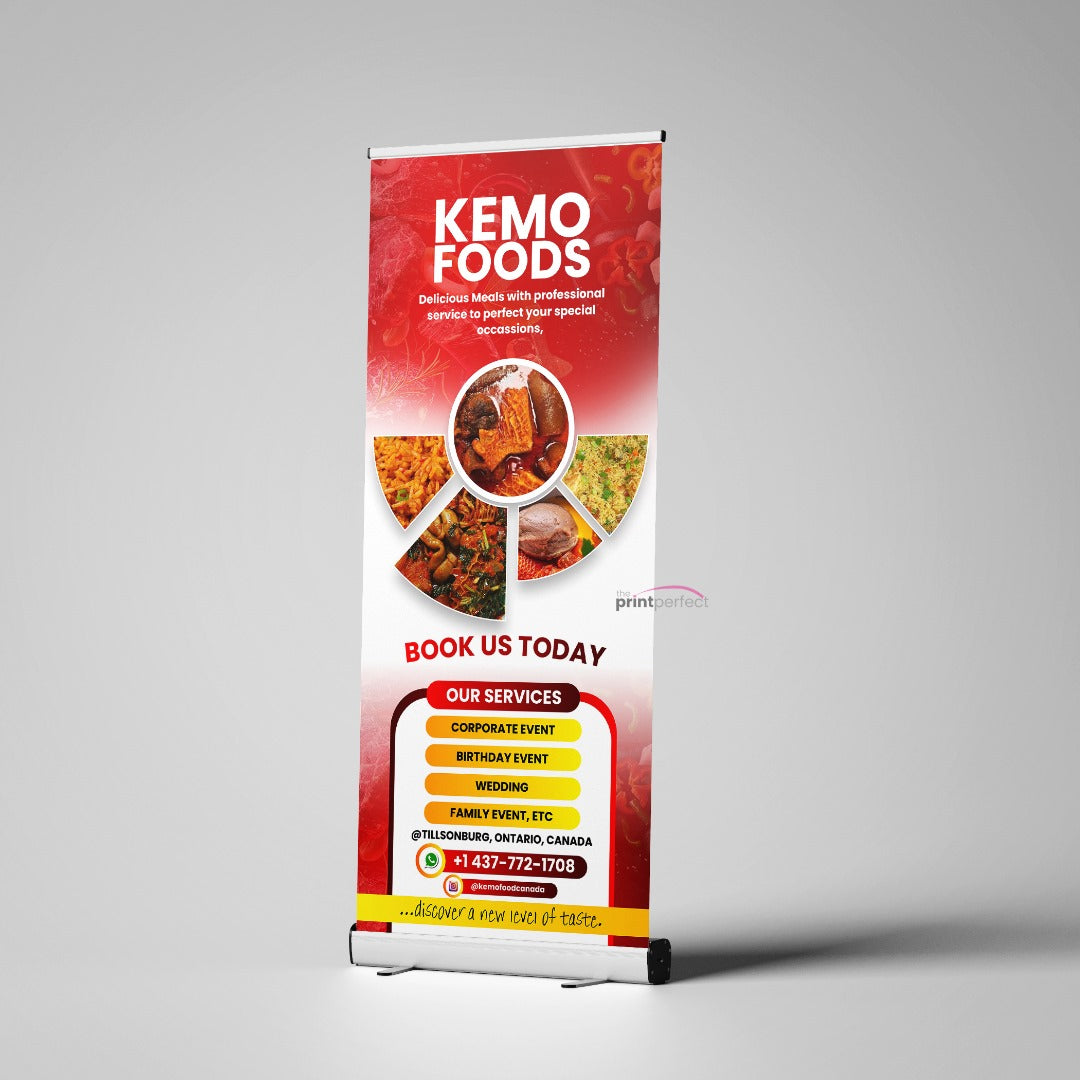 Retractable Banner Stands (Free-Standing Signs)