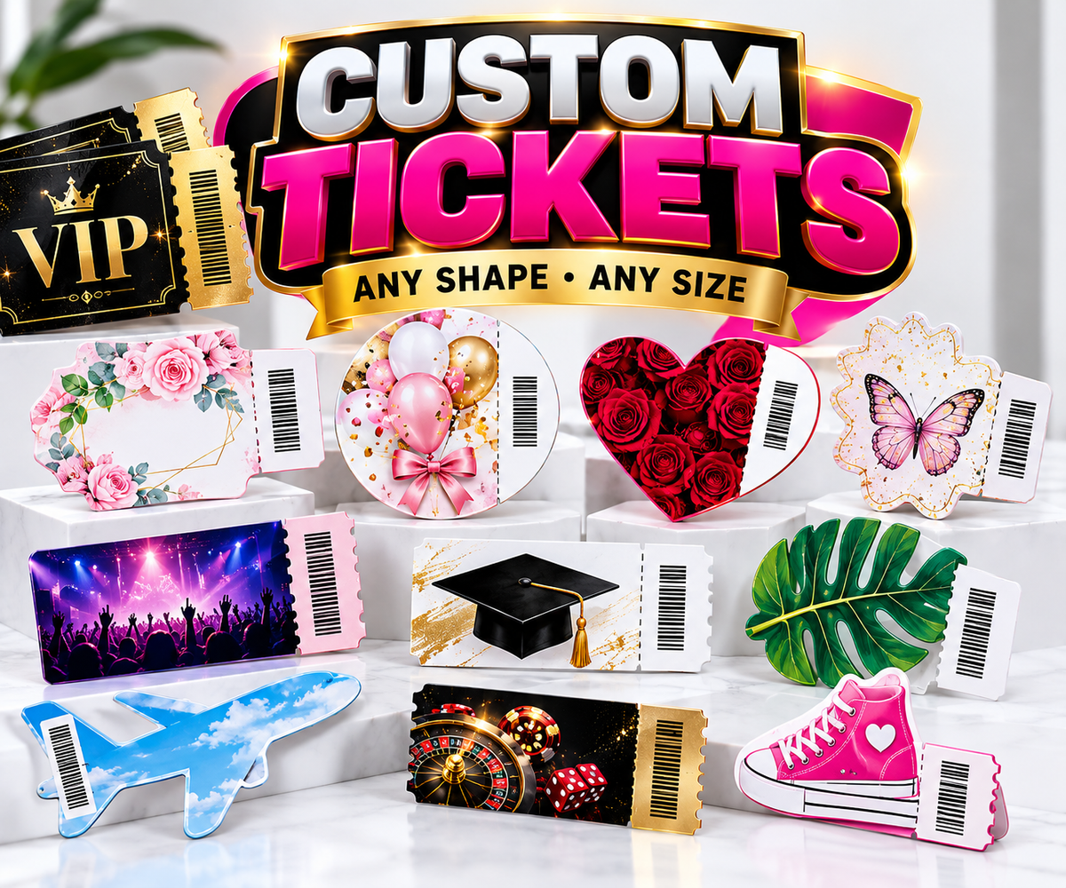 Custom Printed Tickets