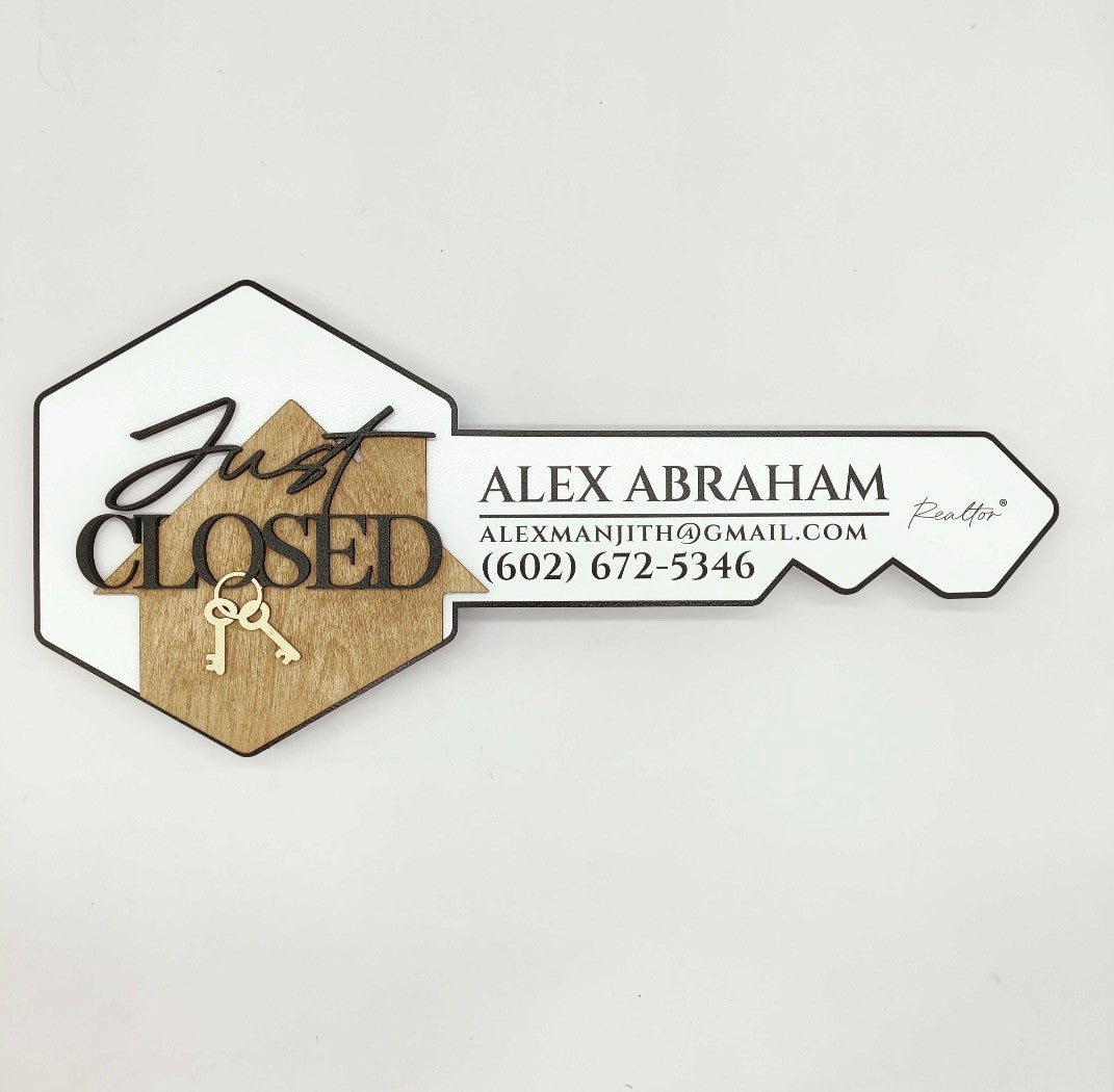 Key Sold Sign