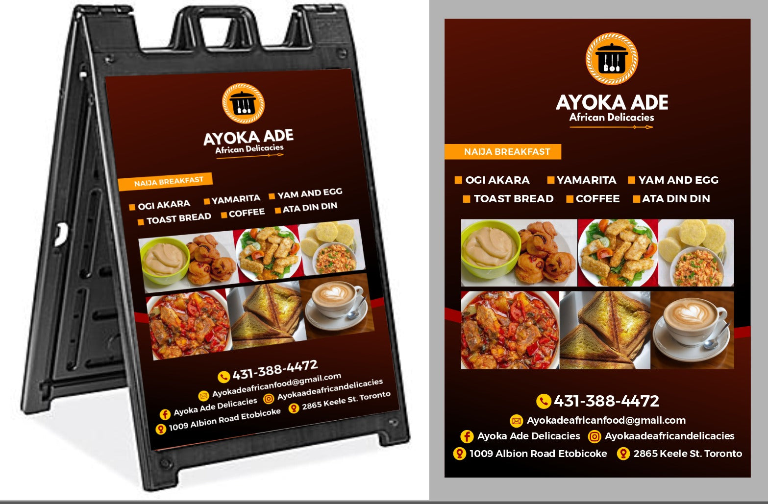 Signicade® Deluxe A-Frames