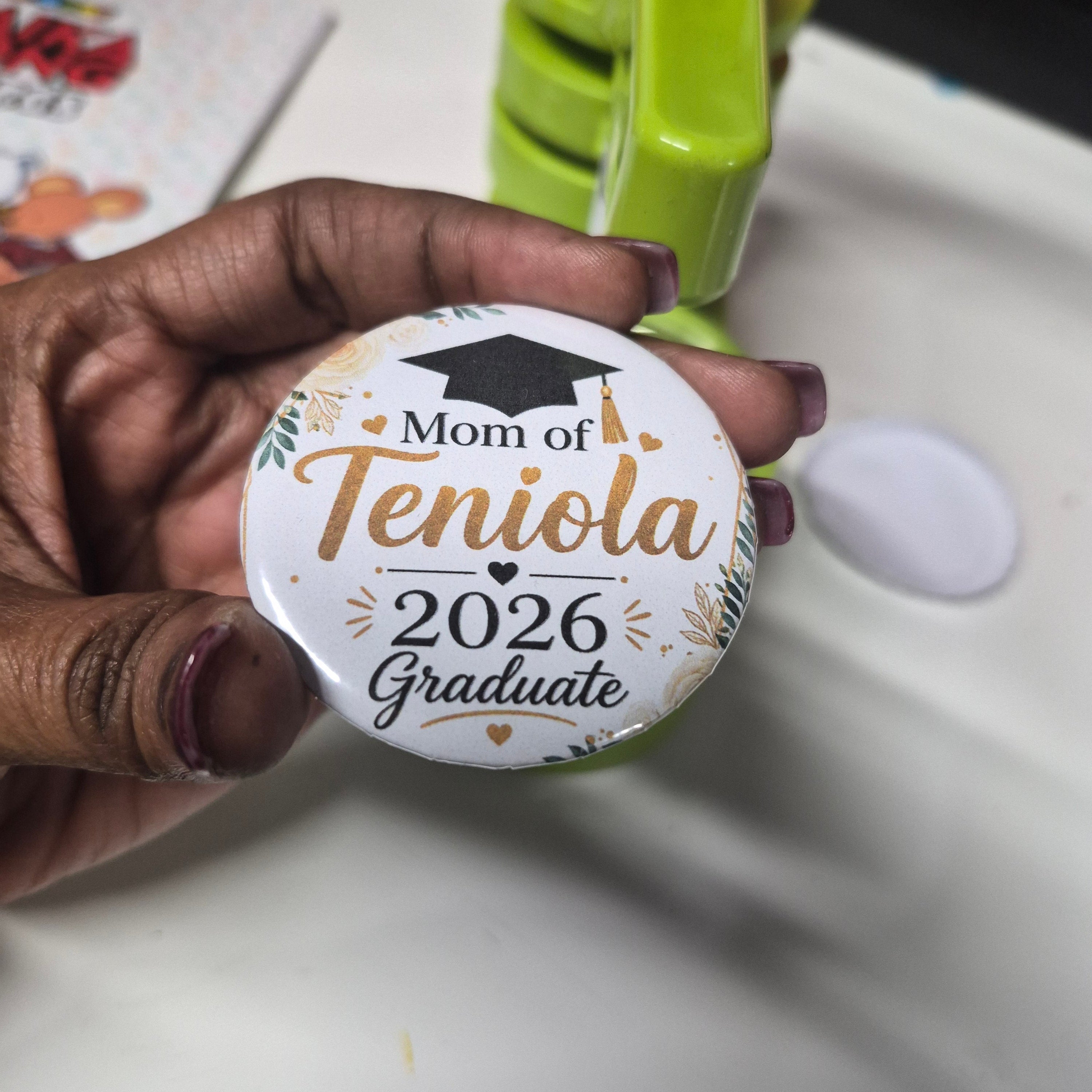 Custom Pins/Badge 5 For $20