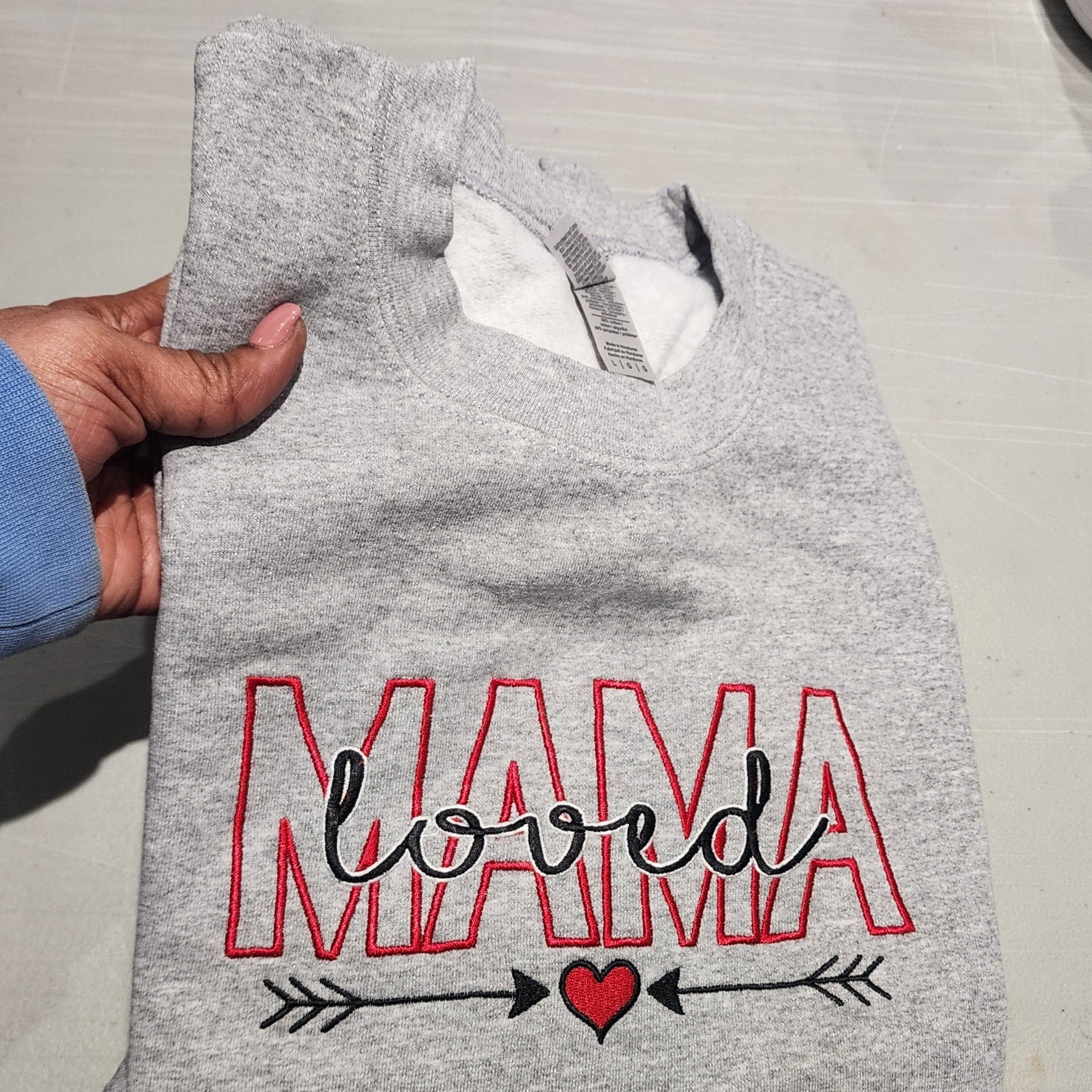 Loved Mama (embroidery)