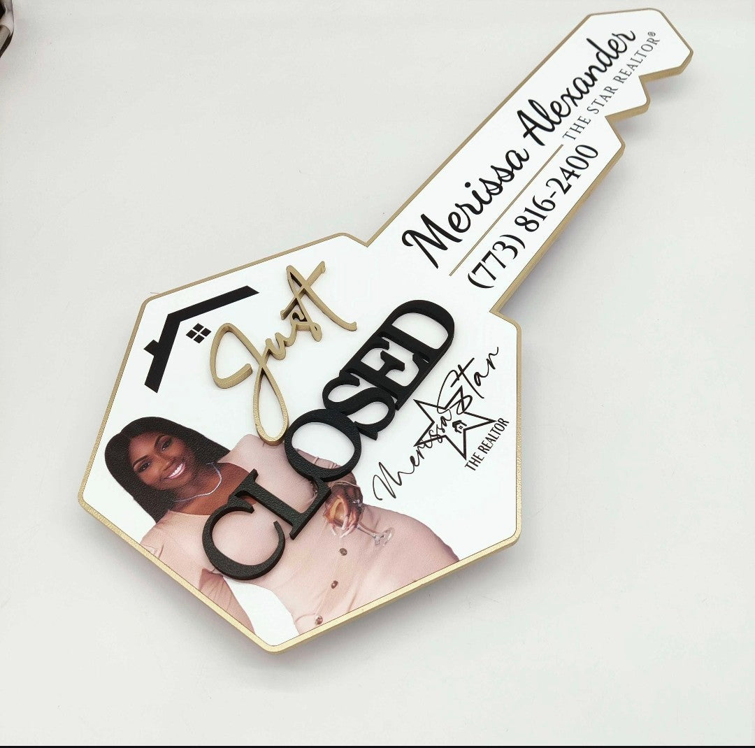 Key Sold Sign