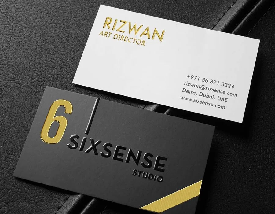 Business Cards Lamination + SPOT UV